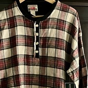 New Duck River Outfitters Stitch Fix Green Red Brown Chestnut Flannel Shirt